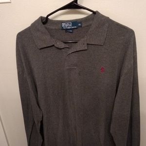 Long sleeve casual ralph lauren polo shirt